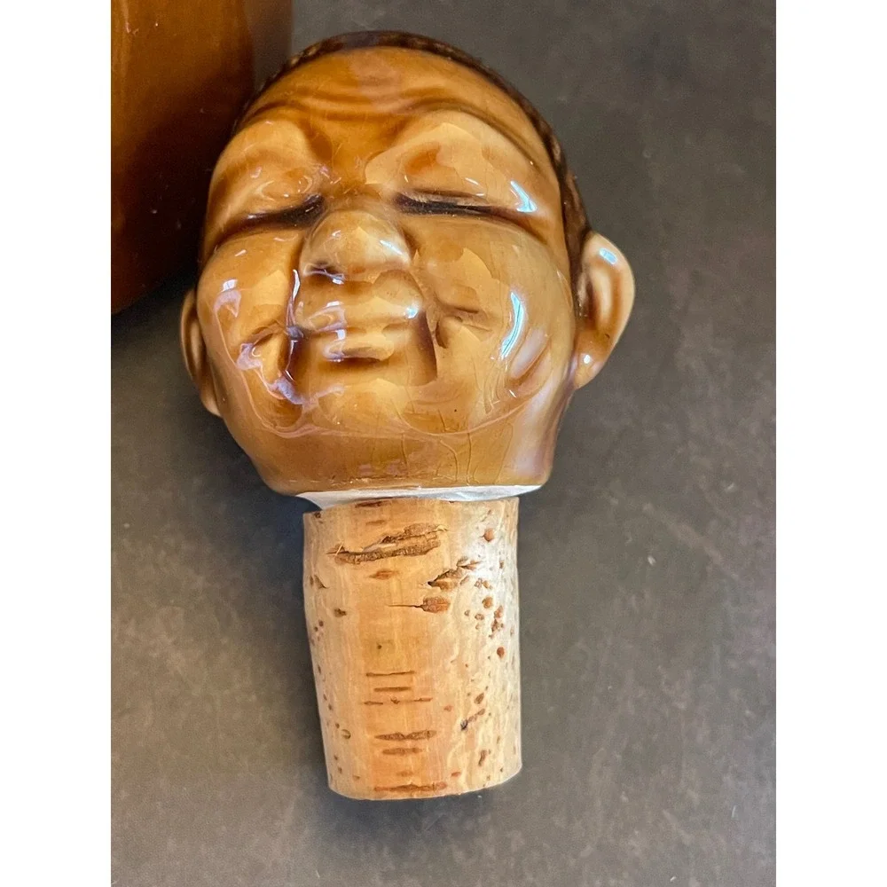 Cortenforf‎ Pottery Style Monk Decanter Excellent Ceramic Friar Tuck Figurine